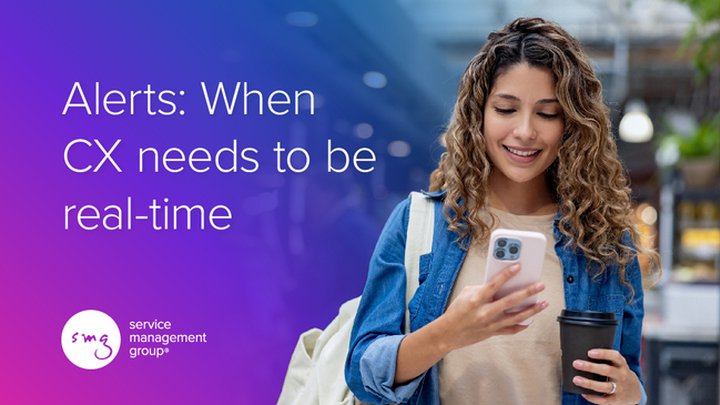 Alerts: When CX needs to be real-time