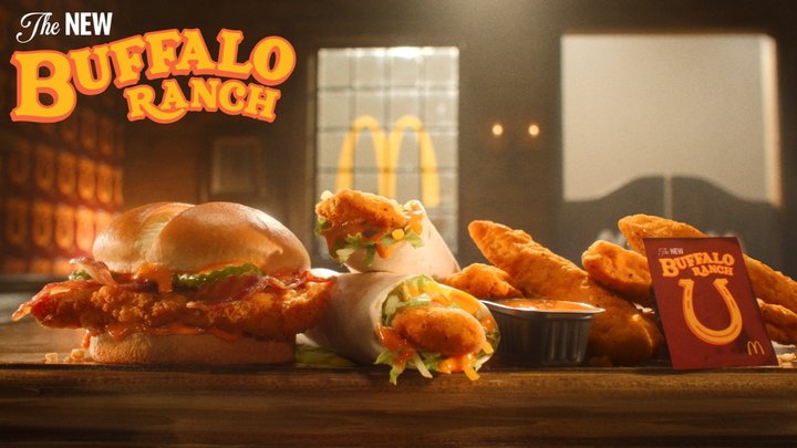 McDonald's releases Buffalo Ranch Sauce, Chips Ahoy Frappé