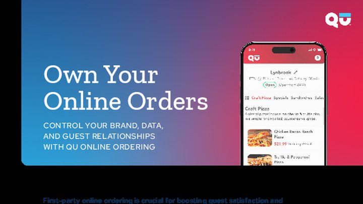 Qu Digital (Online Ordering) | Fast Casual