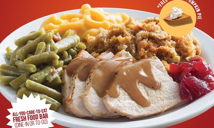 Shoney’s Is Open on Thanksgiving Day and Pumpkin Pie Is Free!