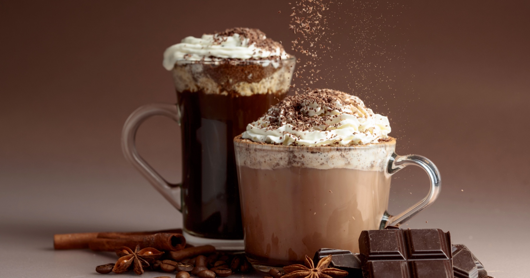 Hot beverages pick up steam in cold weather