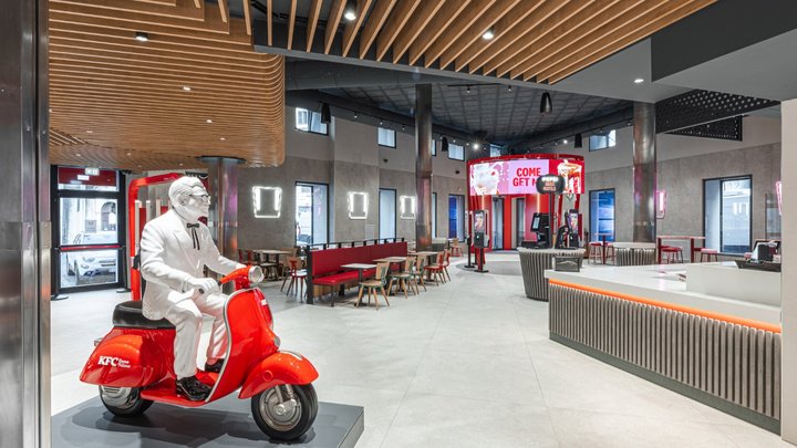 KFC opens flagship store in Rome