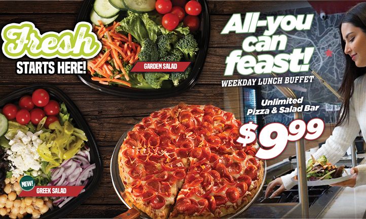 Mountain Mike’s Pizza Expands Fresh Menu With New Specialty Salad and Brings Back Popular All-You-Can-Eat Lunch Buffet Promotion