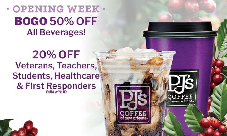 PJ’s Coffee Brings a Taste of Crescent City to Gulfport with Grand Opening
