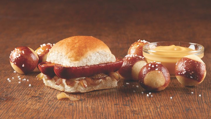 White Castle tests Cheddar Smoked Sausage Slider, Pretzel Nibblers in select markets