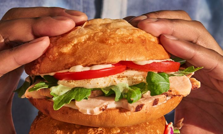 Asiago Bagel Stacks Are Back for $7.99 at Panera Bread