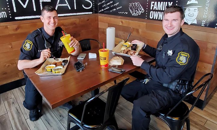 Dickey’s Barbecue Pit Thanks First Responders with Free Pulled Pork Sandwich as Winter Storms Hit