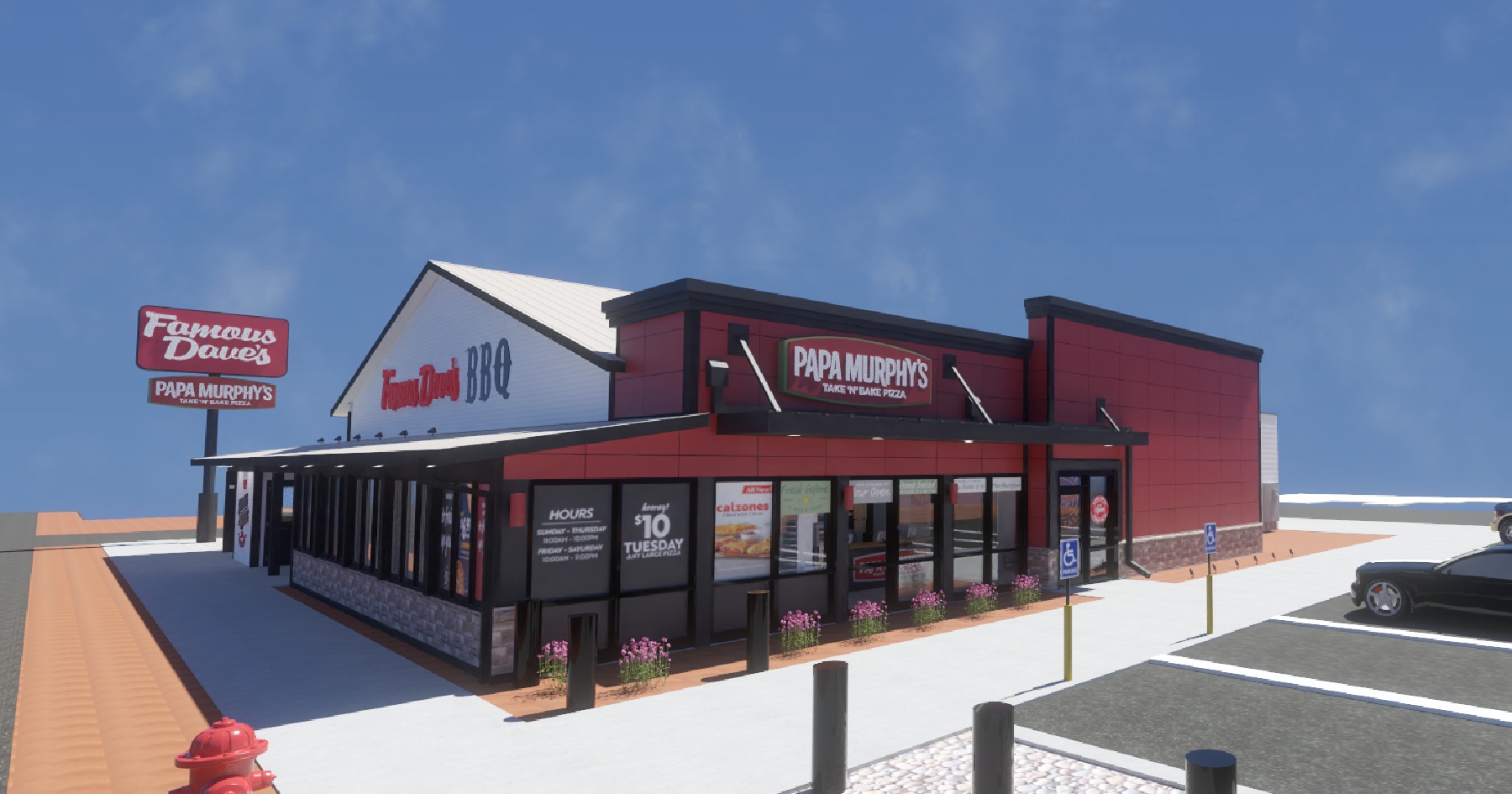 Famous Dave's wants to put more restaurants under one roof