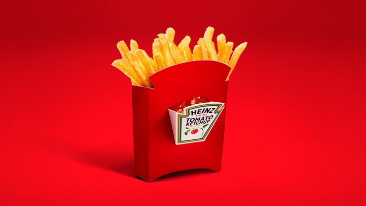 Heinz introduces fry box with built-in ketchup dipping compartment