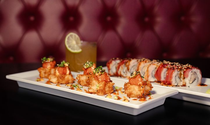 Rock N’ Roll Sushi Pumps Up the Volume With Bold Bites and a Tangy Mocktail
