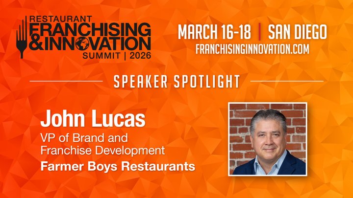 Speaker Spotlight: John Lucas, VP, Farmer Boys