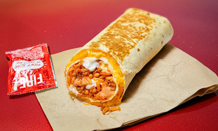 Taco Bell Dials up the Heat With the Volcano Quesarito Comeback Featuring New Volcano Sauce