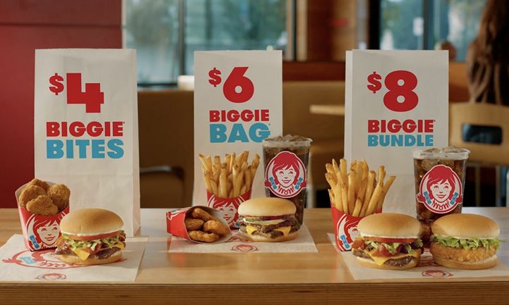 Wendy’s Introduces New Biggie Deals Menu starting at $4