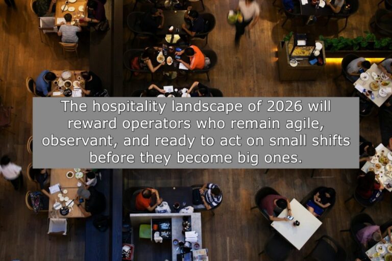 What Will Shape Hospitality in 2026: Four Trends Operators Can’t Ignore | Modern Restaurant Management