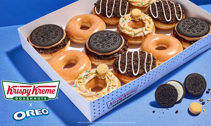 An Iconic Duo: Krispy Kreme Partners with OREO Cookie for New Limited-Time Doughnut Collection