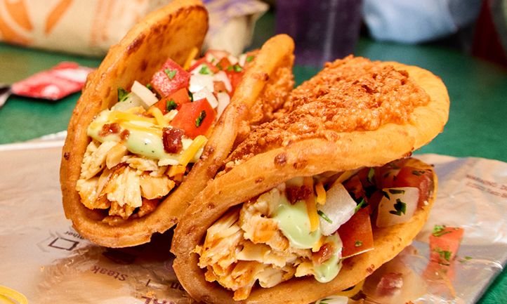 Chicken Bacon Ranch Street Chalupas Hit Taco Bell Menus Giving a Familiar Flavor a Street Taco Twist