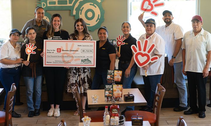 Farmer Boys Surpasses $170,000 Raised for Children’s Hospitals in 2025