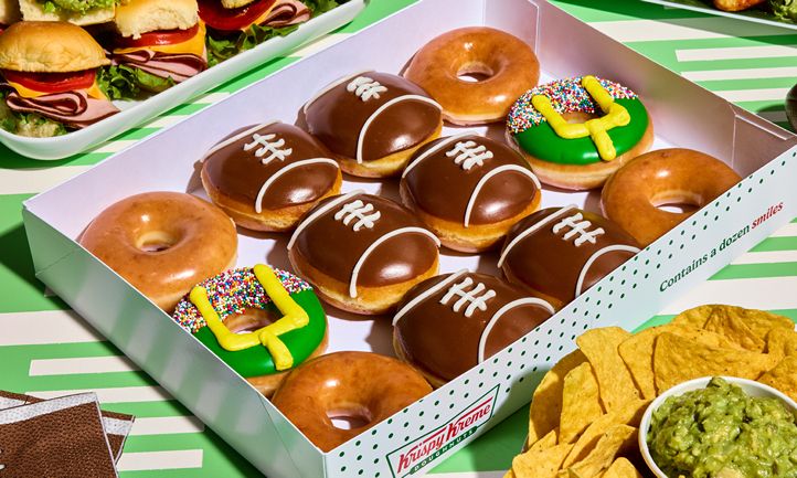 Krispy Kreme’s New Big Game Dozen Sure to Score with Football Fans this Weekend