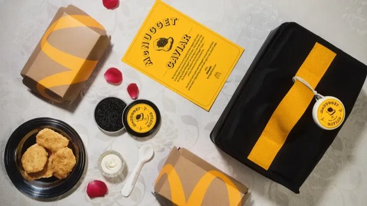 McDonald's caviar kits sell out in record time