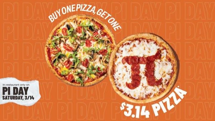 Blaze Pizza offers BOGO for $3.14 on Pi Day