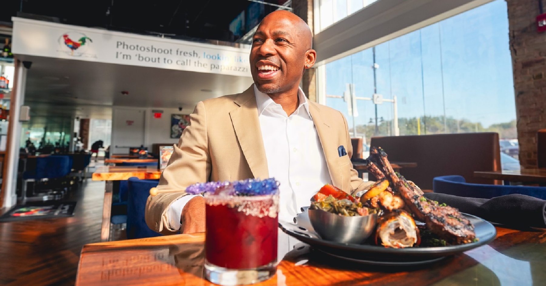 Kitchen + Kocktails by Kevin Kelley is exactly the kind of restaurant he likes to dine in