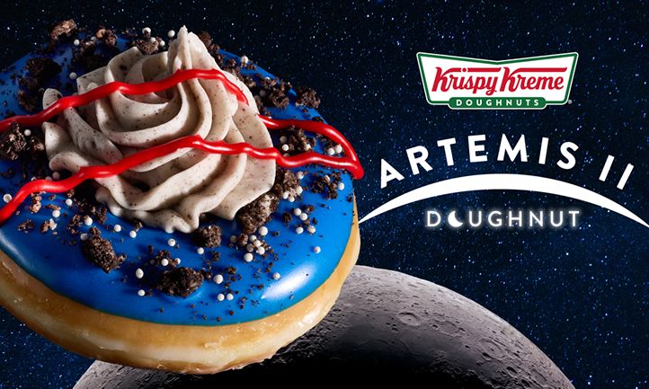 Krispy Kreme Launches Artemis II Doughnut to Celebrate NASA’s Historic Deep Space Crewed Mission, Available March 31 – April 2