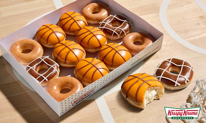 Krispy Kreme Sweetens Hoops Hysteria with New Bracket Bash Dozen Beginning Thursday, March 19