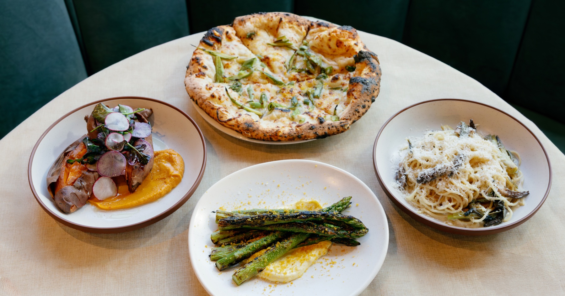 Spring couldn't come soon enough to Sungold's menu, but some vegetables aren't quite ready