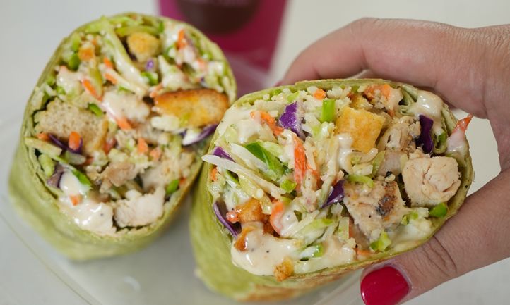 Beyond Juicery + Eatery Launches Broccoli Chicken Caesar Crunch Wrap and Tropical Lemonade Refreshers