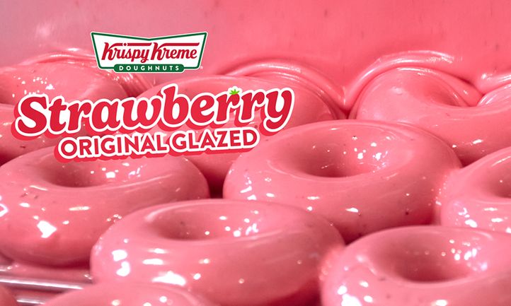 Krispy Kreme Brings Back Fan-Favorite Strawberry Original Glazed and It’s Berry Hard to Resist