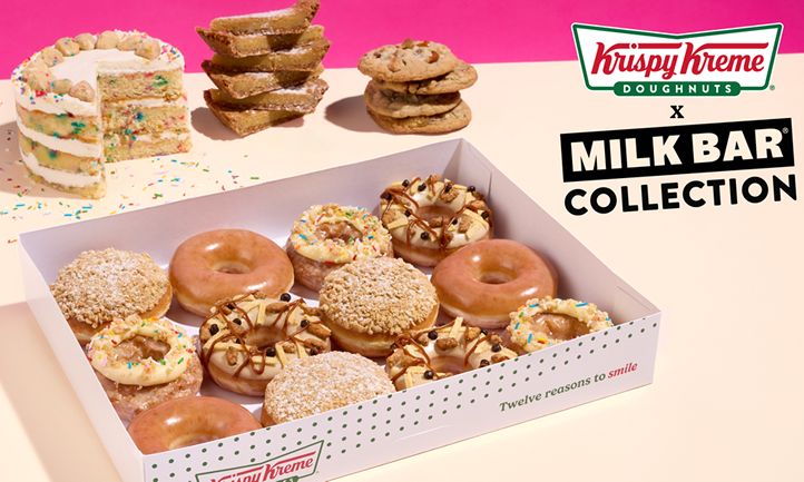 Krispy Kreme and Milk Bar Partner to Create a Whole New Kind of Crave