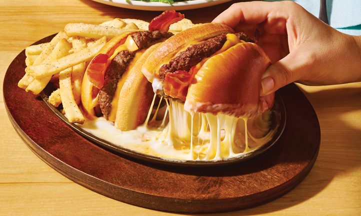 Now Even Cheesier: Applebee’s Adds MORE Cheese to O-M-Cheese Burger for $11.99