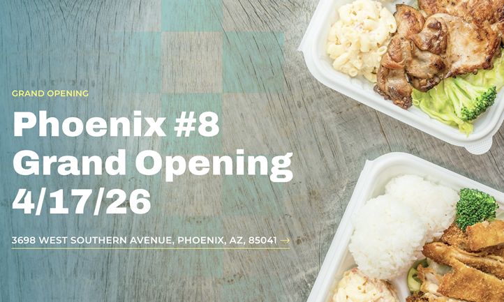 Ono Hawaiian BBQ Opens New South Phoenix Location with Grand Opening Celebration