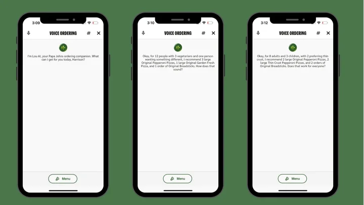 Papa Johns introduces Google Cloud-powered AI ordering tool