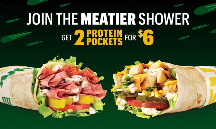 Subway Celebrates Lyrid Meteor Shower with a Meatier Deal: Two Protein Pockets for $6 and a Chance to Win Free Subway for a Year