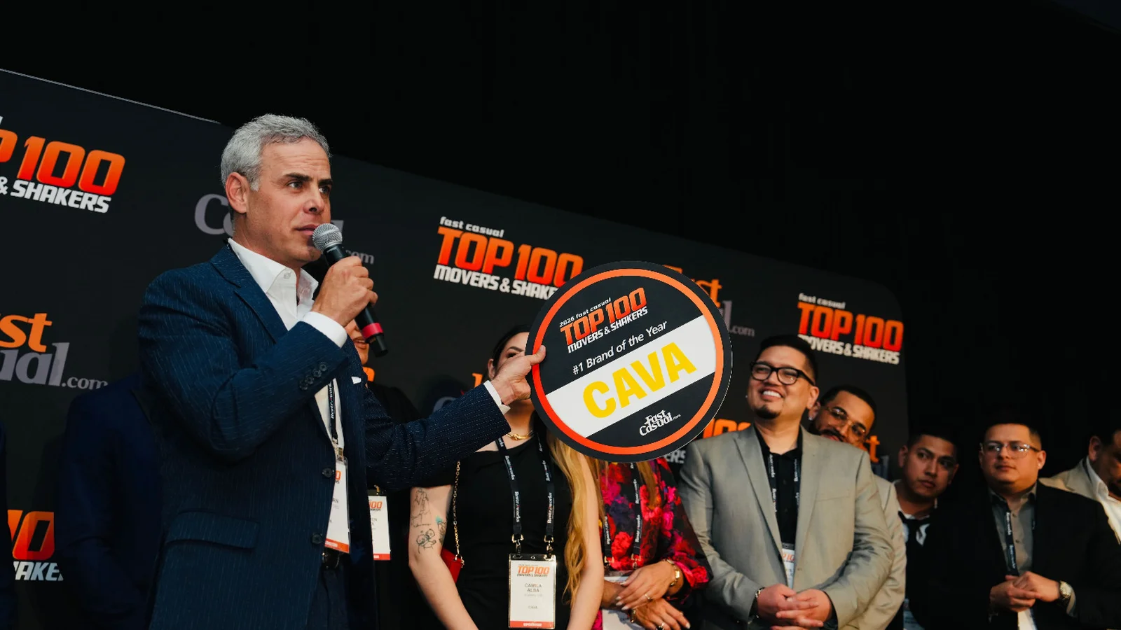 Cava named No. 1 Brand of 2026 at Fast Casual Top 100 Gala