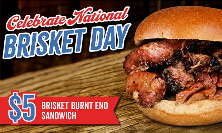 Holy Smokes! Dickey’s Is Dropping a $5 Brisket Deal for National Brisket Day