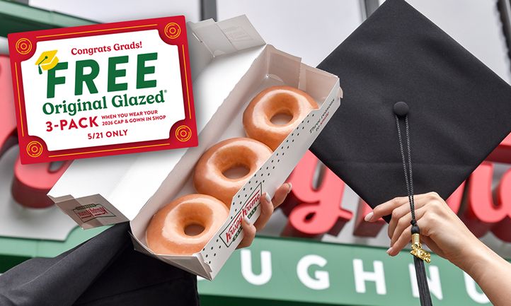 Krispy Kreme Celebrates the Class of 2026 with a Sweet Send-off – Free Doughnuts!