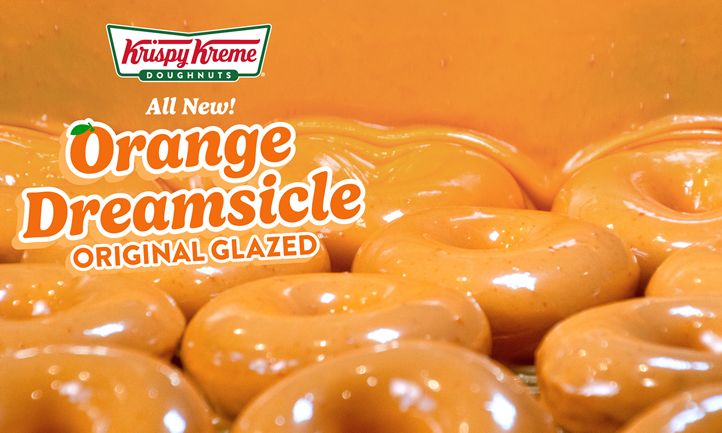 Krispy Kreme Introduces Orange Dreamsicle Original Glazed, a Dreamy Summer-Inspired Twist on Iconic Doughnut