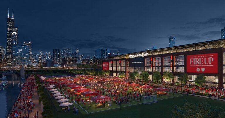 McDonald's is putting its name on a Chicago soccer stadium