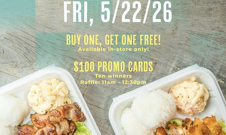Ono Hawaiian BBQ Opens New Location in Murrieta, CA with Grand Opening Luau