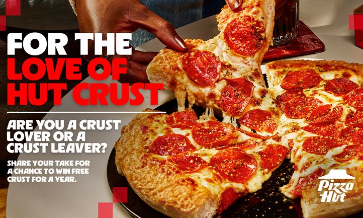 Pizza Hut Debuts New Crispy Parm Pan Pizza and Turns Crust Leavers Into Crust Lovers