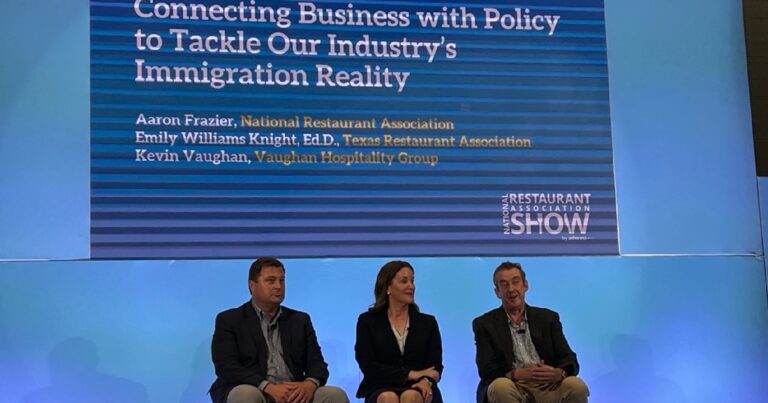 Restaurant operators need to keep immigration reform top of mind