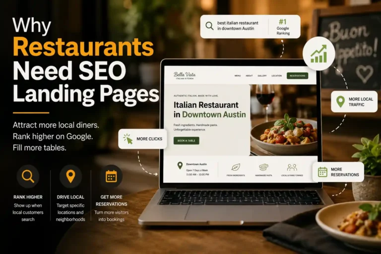 Why Restaurants Need SEO Landing Pages