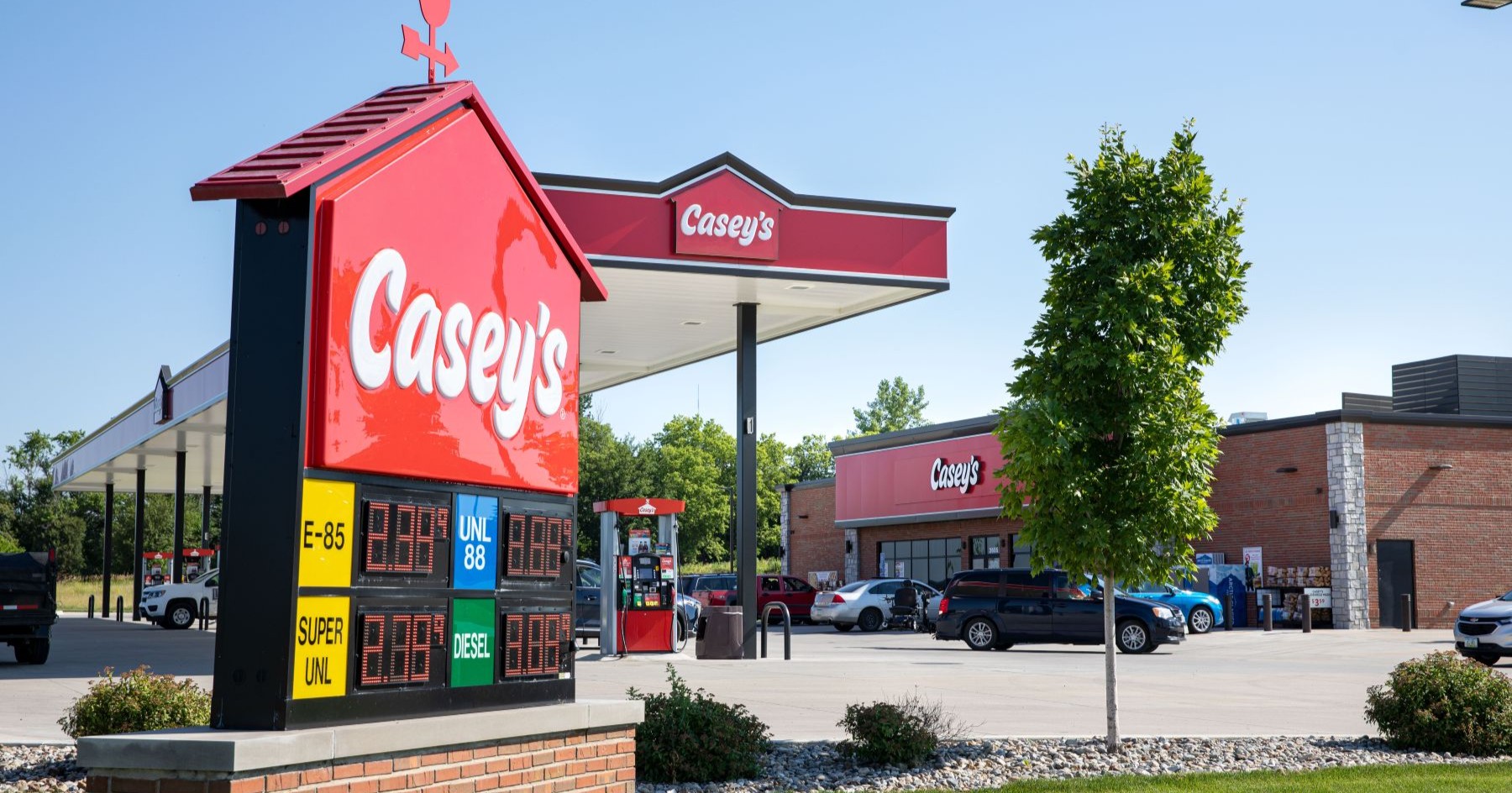 Casey’s is likely stealing share from Pizza Hut