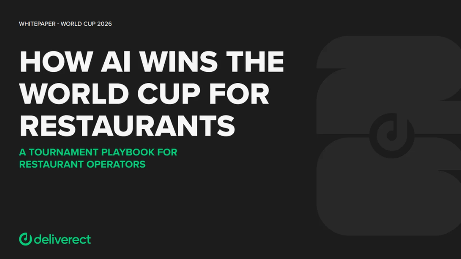 How AI Wins the World Cup for Restaurants - A Tournament Playbook for Restaurant Operators