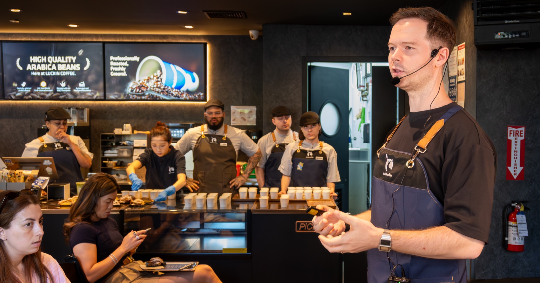 Luckin partners with World Barista Champion to host 'coffee omakase'
