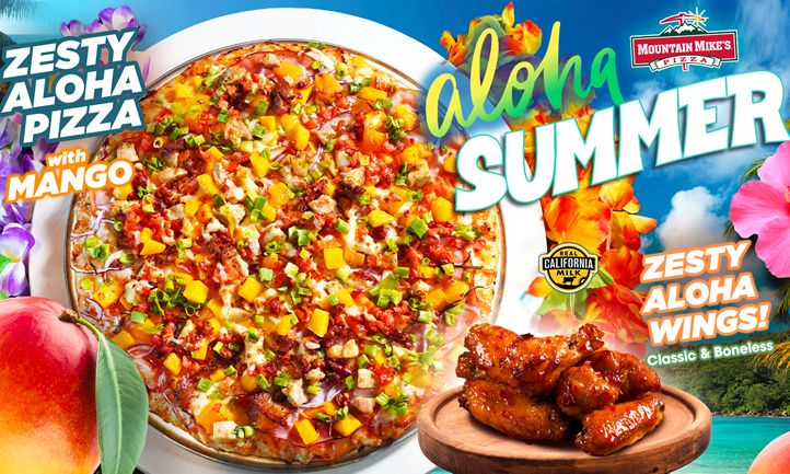 Mountain Mike’s Pizza Welcomes Summer With ‘Aloha’ and a Boldly Original Seasonal Menu