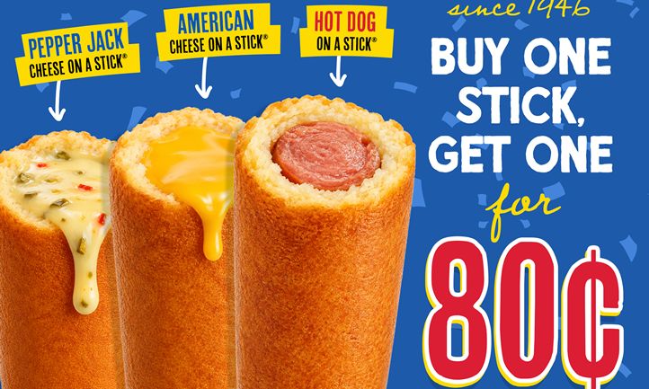 America’s Iconic Hot Dog on a Stick Turns 80, Celebrates with 80-Cent National Hot Dog Day Promotion