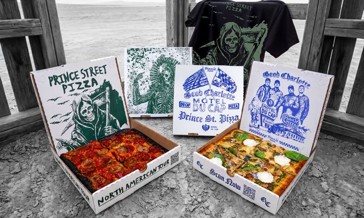 Avenged Sevenfold and Good Charlotte Team Up With Prince St. Pizza for Limited Edition Tour Pies
